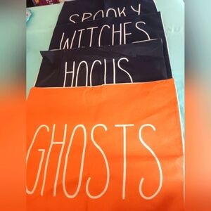 Set of 4, Halloween toss pillow covers